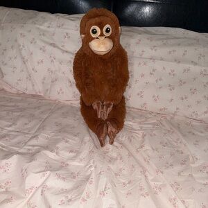 IKEA adorable Brown Plush Monkey Toy